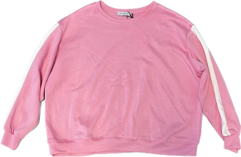 Sweater rose/white