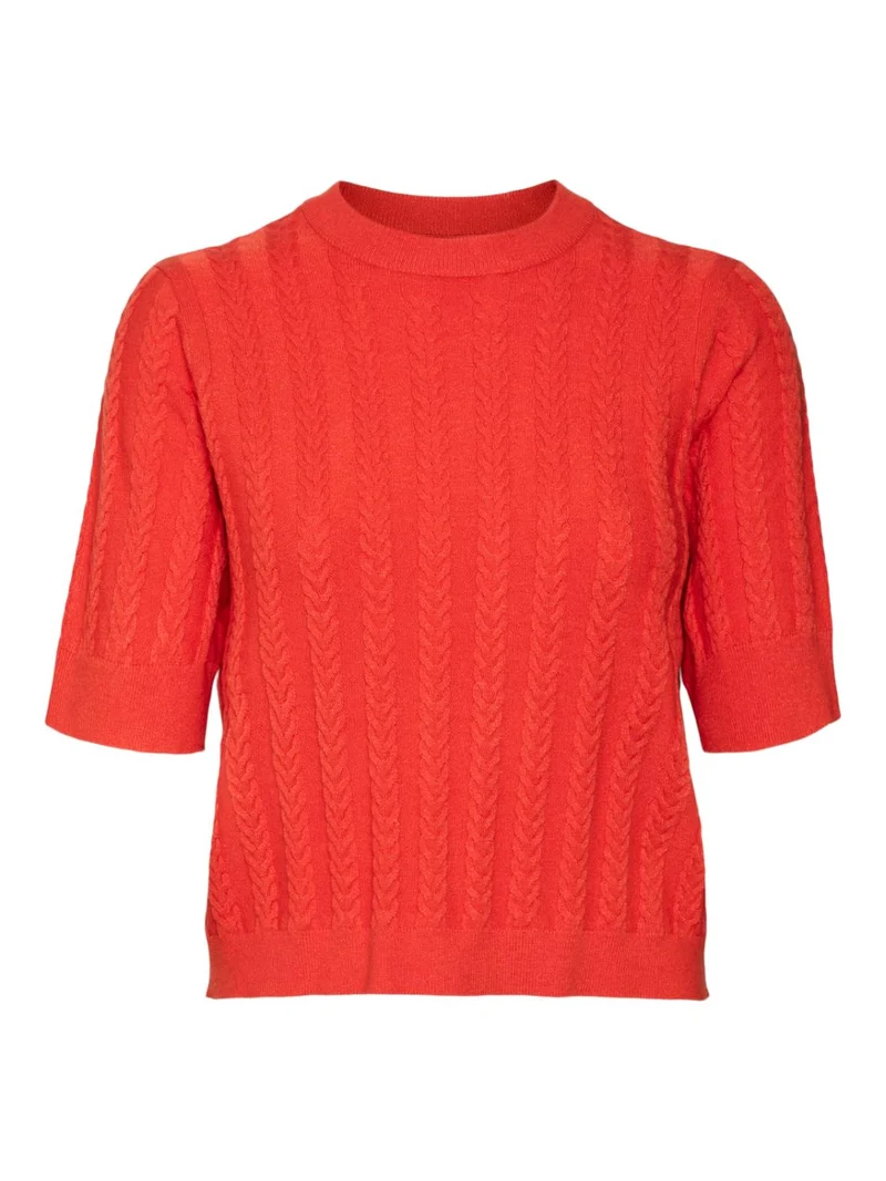 VMJENNY SS O-NECK PULLOVER GA