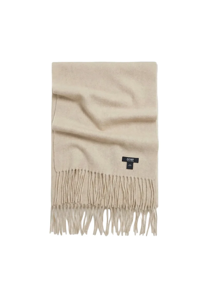 Oversized Cashmere Woven Scarf