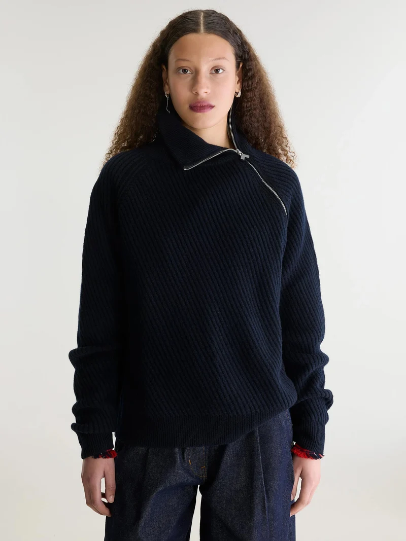 Donkerblauwe trui dorry