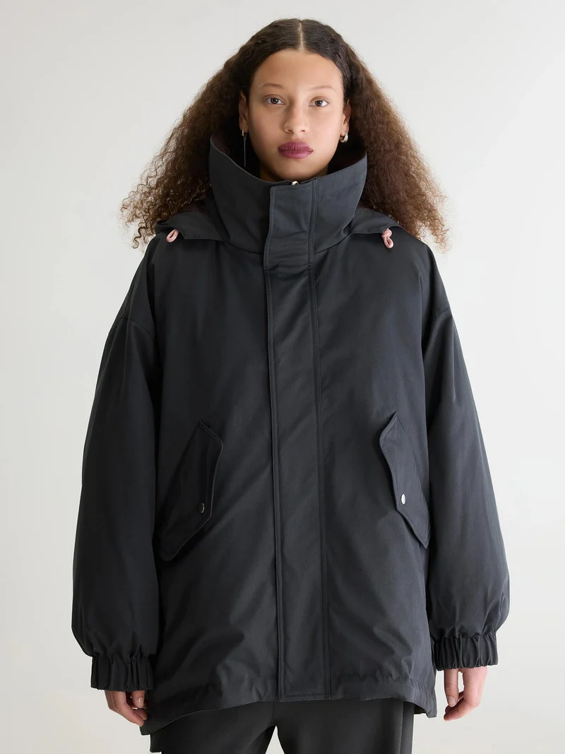 Reversible parka jas hedi