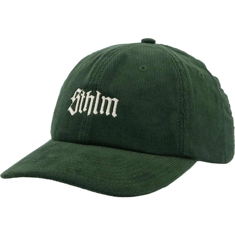 Sthlm Corderoy Dudecap Green/cream