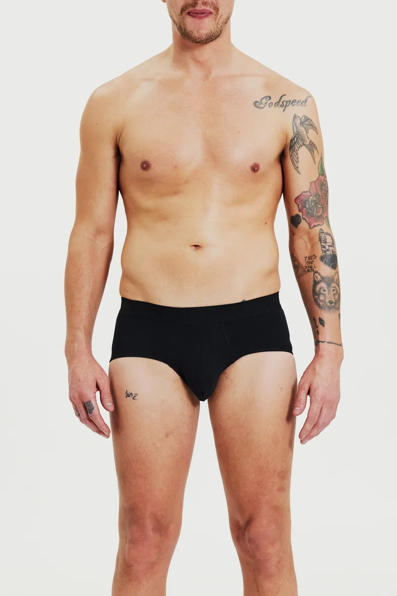 Brief 3-pack Black