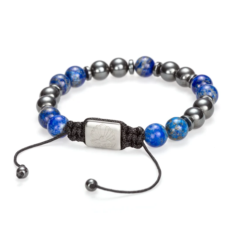 Bead Bracelet 8mm Blue