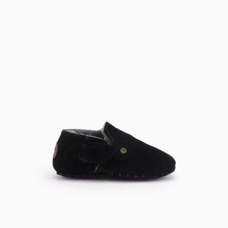 Paroo Baby Suède With Elastic Black