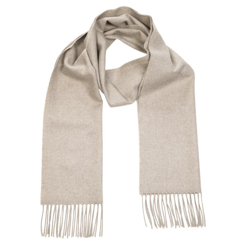 Merino Wollen Sjaal | Oatmeal Naturel