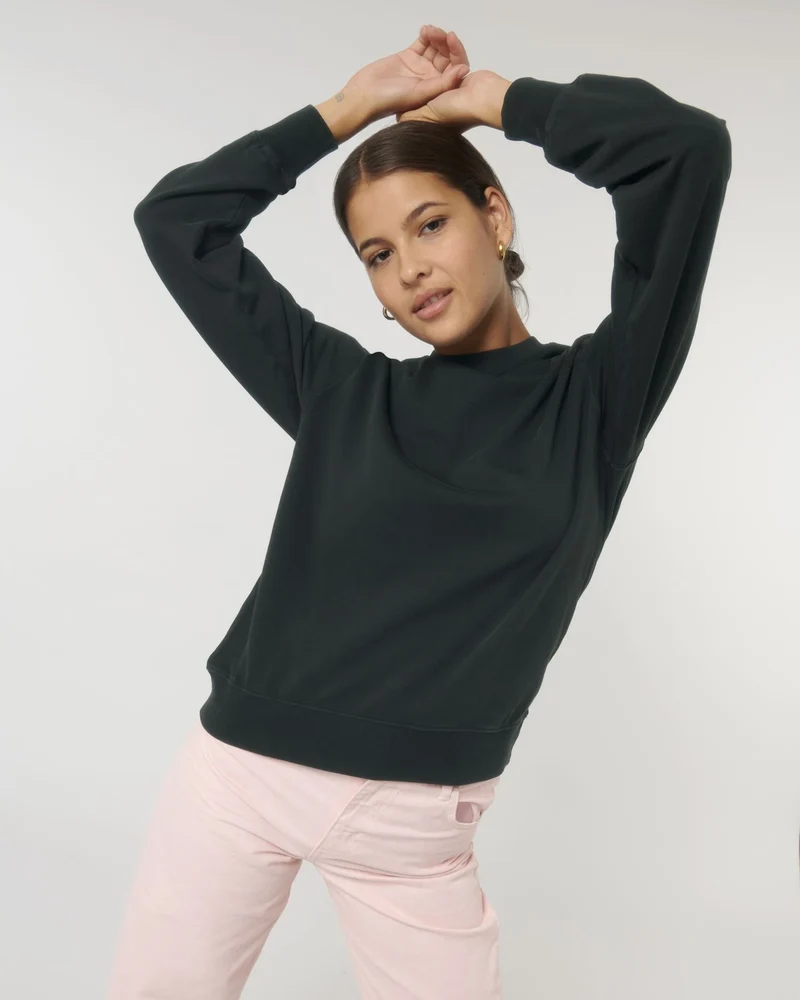 Sweater biologisch katoen om te personaliseren