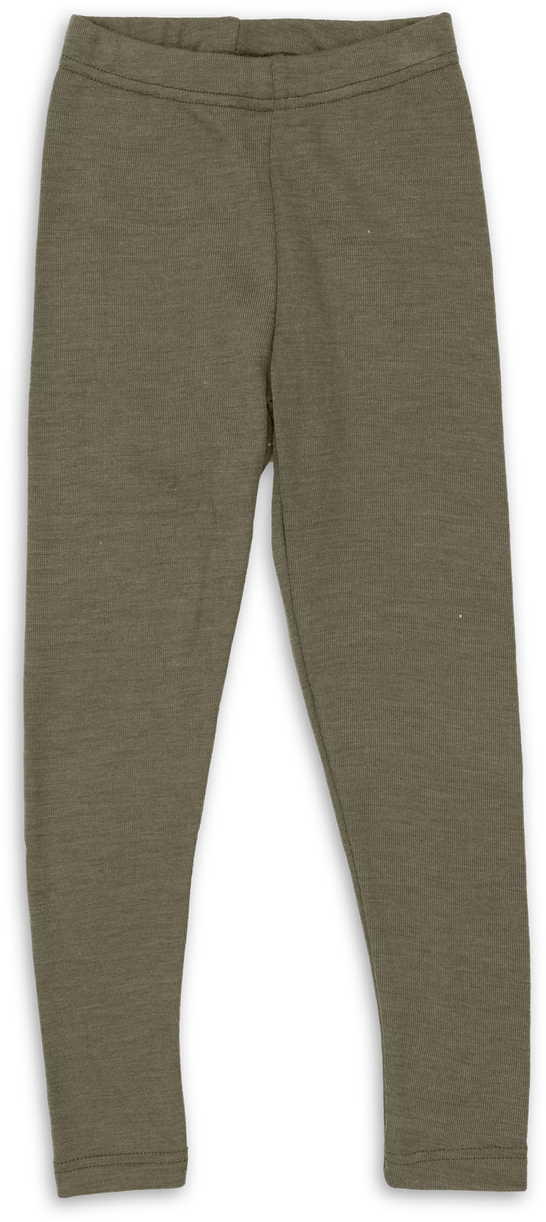 Engel Natur - Wol/Zijde Kinder Legging - Olijf