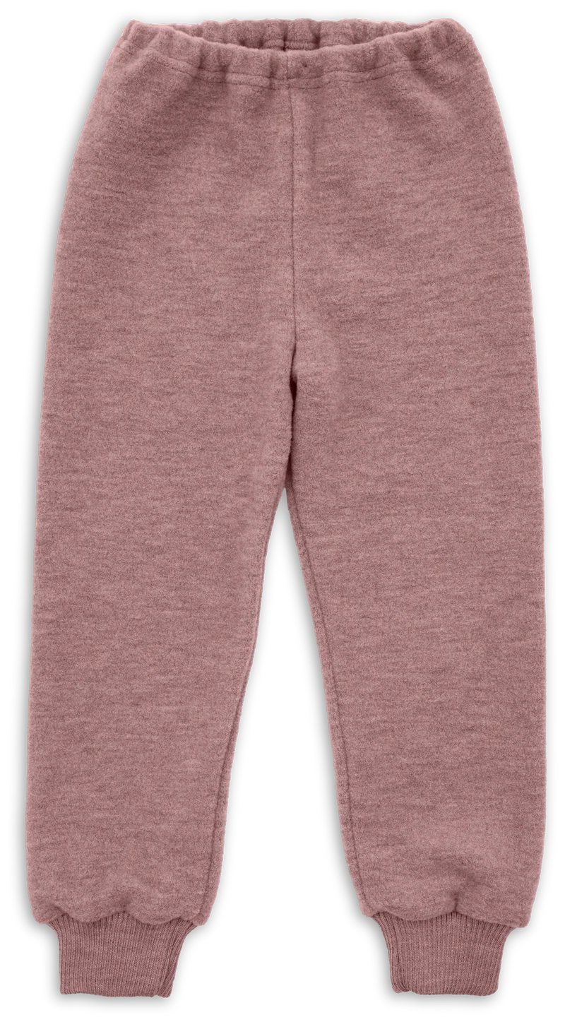Engel Natur - Wol Kinder Broek - Roze Mélange