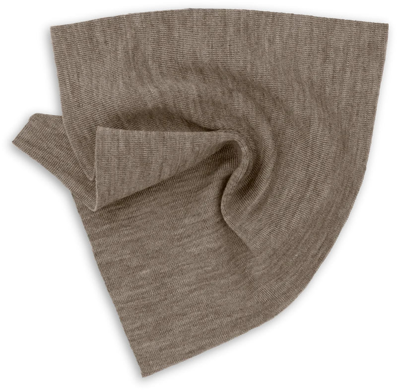Engel Natur - Wol Reparatielapje (22 x 17 cm) - Walnoot Mélange