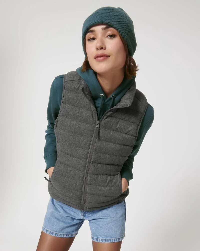 Bodywarmer gerecycled polyester om te personaliseren