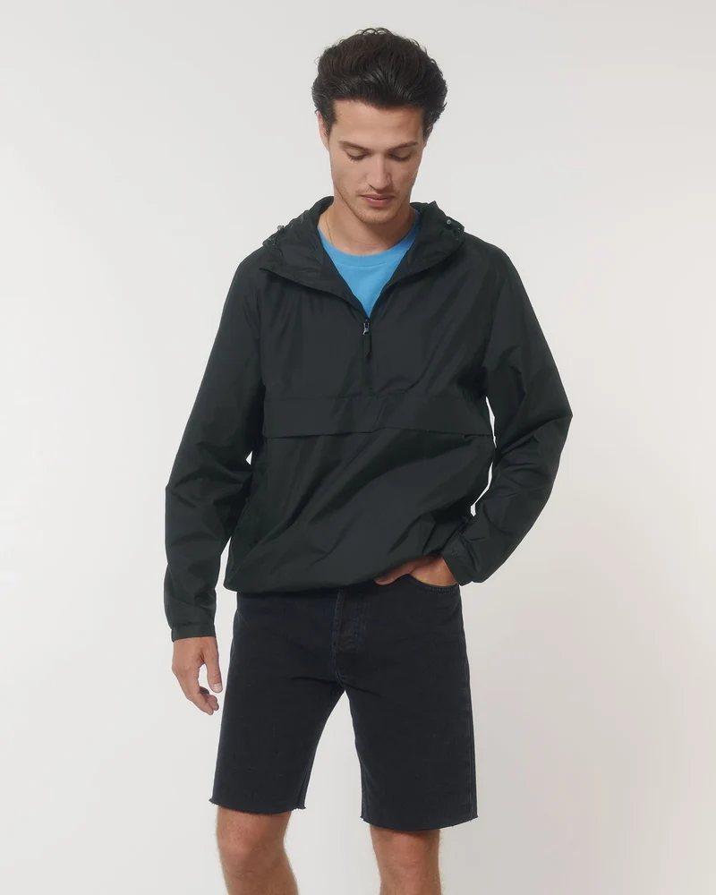 Anorak gerecycled polyester om te personaliseren