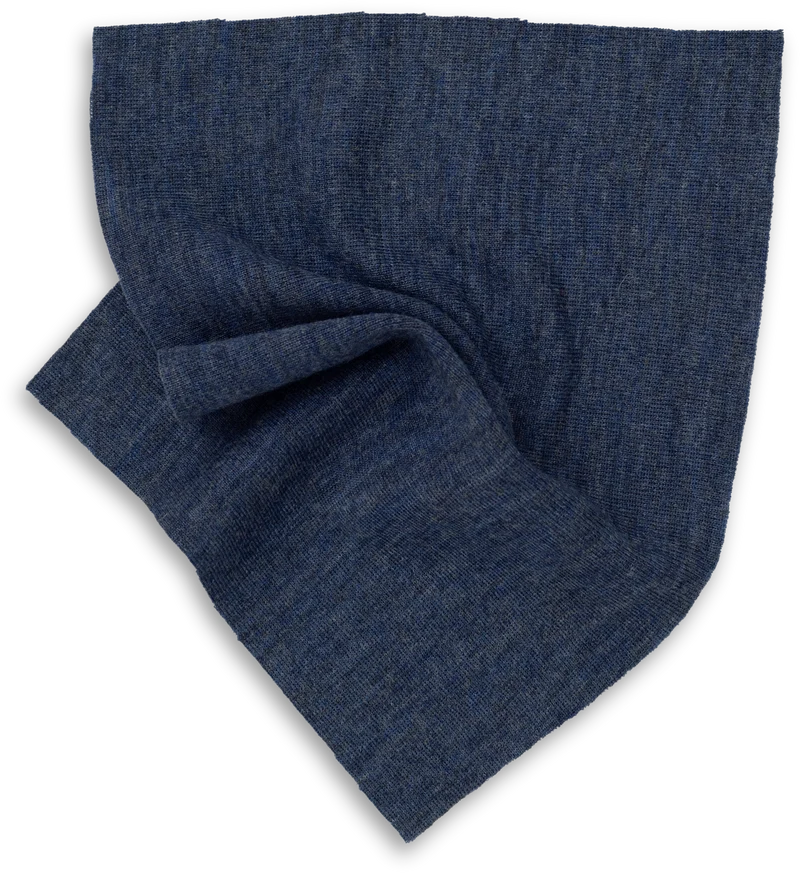 Engel Natur - Wol Reparatielapje (22 x 17 cm) - Blauw Mélange