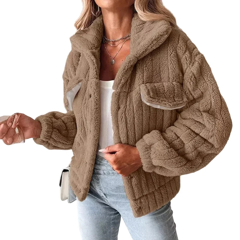 Dames Truckerjack Geribbeld Casual