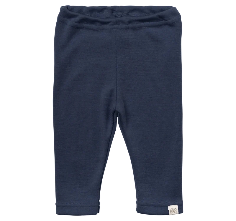 Engel Natur - Wol/Zijde Baby Legging - Marine