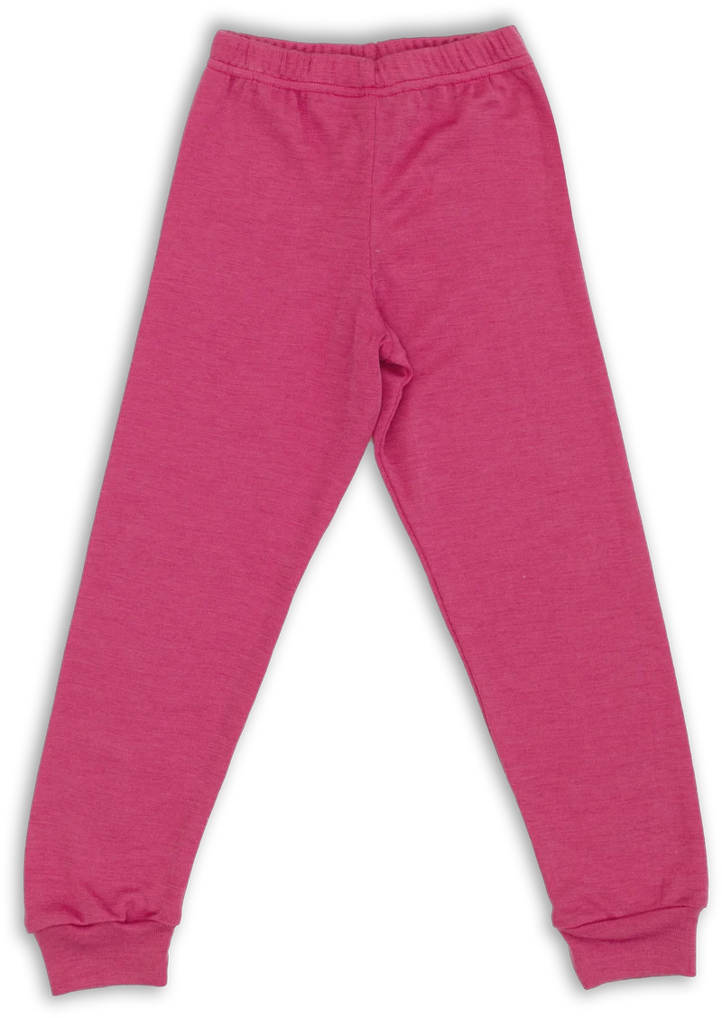 Engel Natur - Wol/Zijde Vrijetijds- en Pyjamabroekje - Framboos