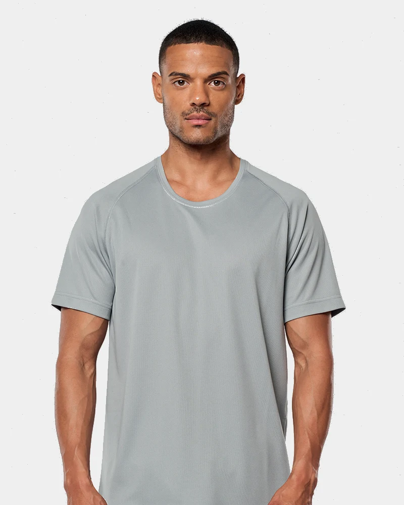 Sport-T-shirt voor heren, 100% gerecycled, personaliseerbaar
