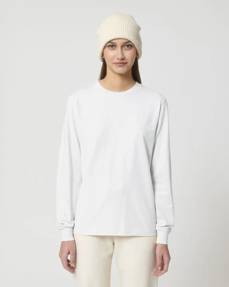 Unisex T-shirt met lange mouwen om te personaliseren