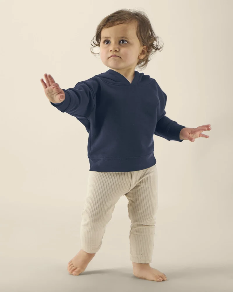 Baby-hoodie bio-katoen Stanley/Stella om te personaliseren