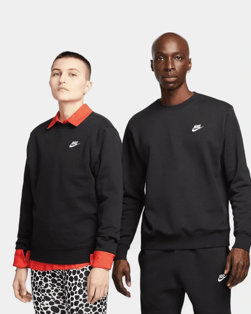 Nike Sportswear Club Crew sweater, te personaliseren