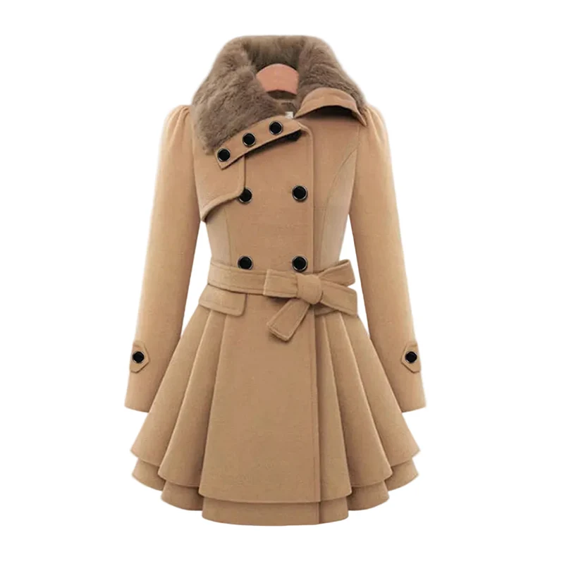 Dames Winterjas Eliza Met Uniek Design
