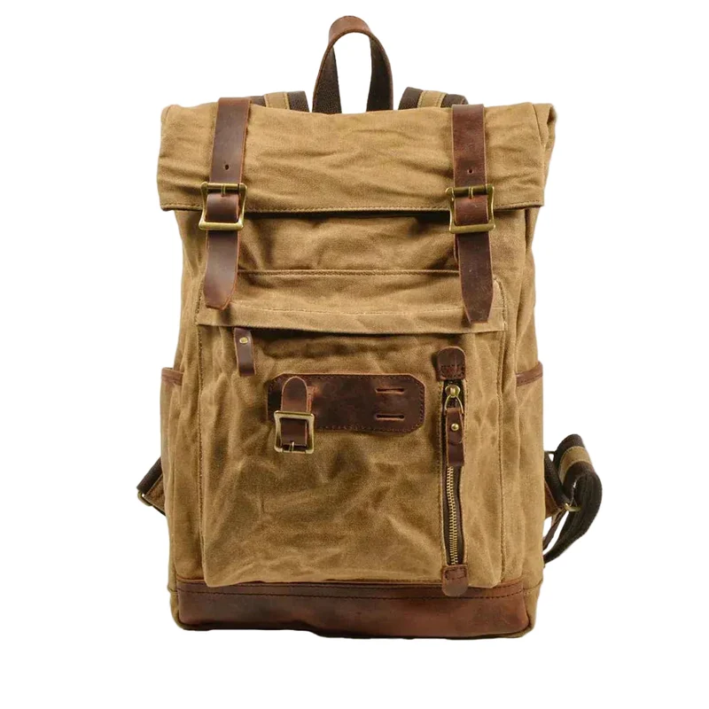 Unisex Rugzak Opvouwbaar Vintage Stijl