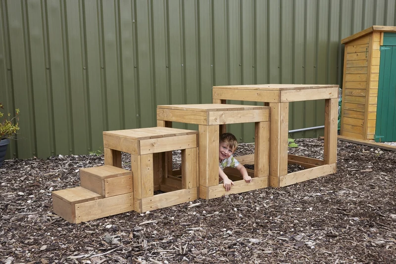 Cosy - Reuze Kubus Blokkenset (4 stuks)