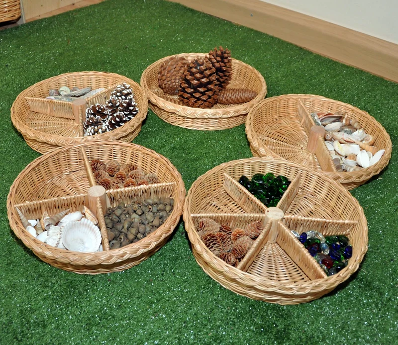 Cosy - Rieten Fractiemanden (5 stuks)