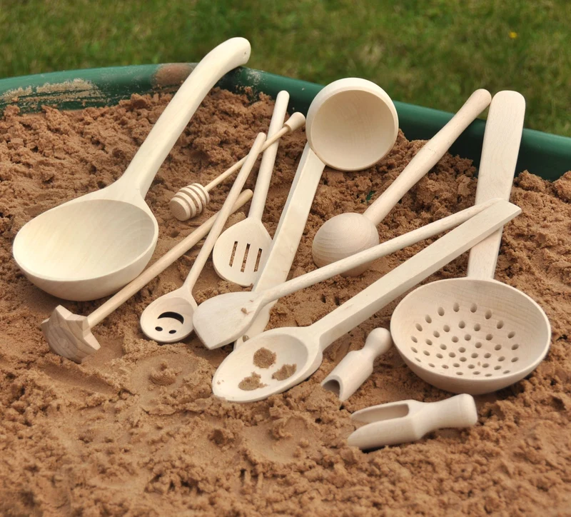 Cosy - Zeven, Roerstokken en Scheppen Set (12 stuks)