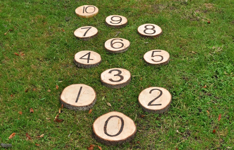 Cosy - Cijfer Stapstenen 0-10 (11 stuks)