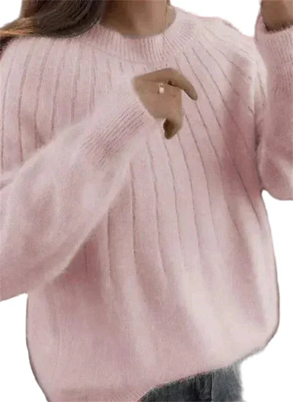 Warme Damestrui Pluizig voor Casual Outfits