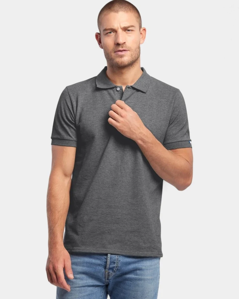 Herenpolo Made in France om te personaliseren