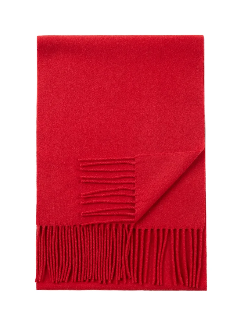 Cashmere Fringed Scarf