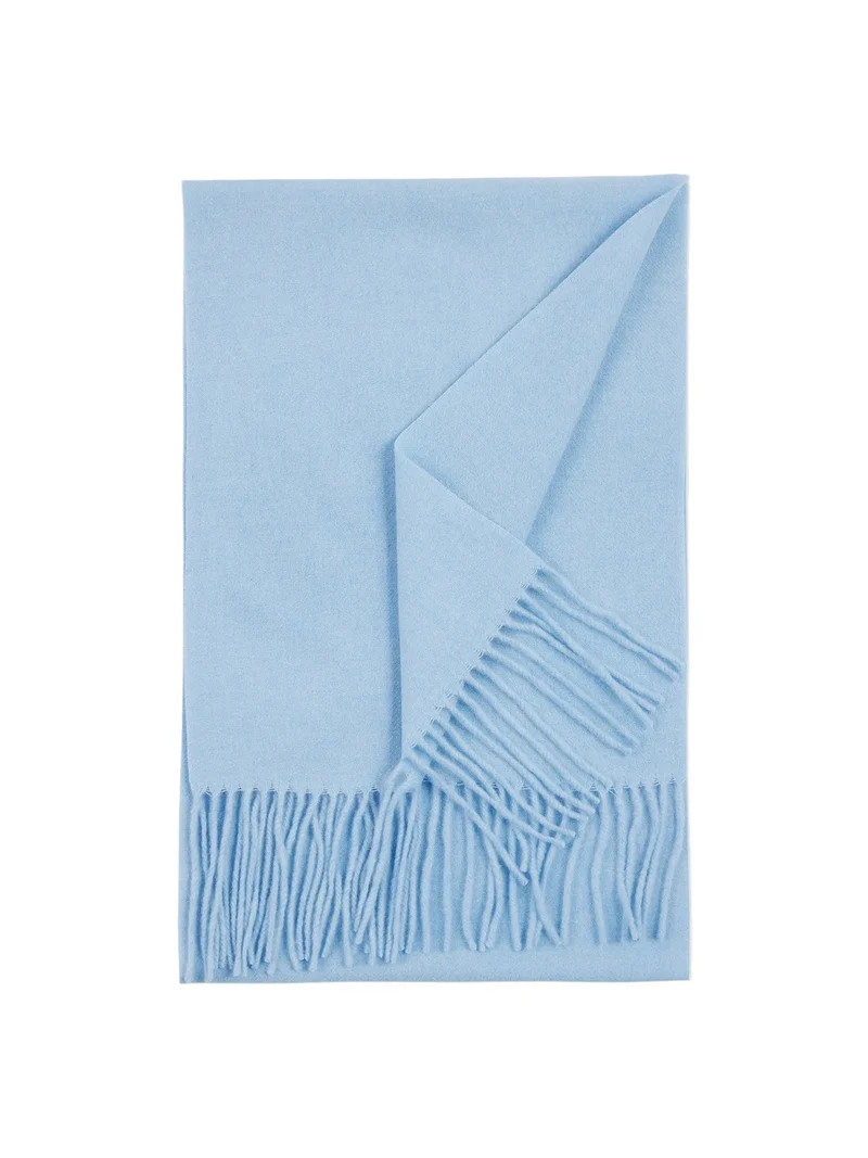 Cashmere Fringed Scarf