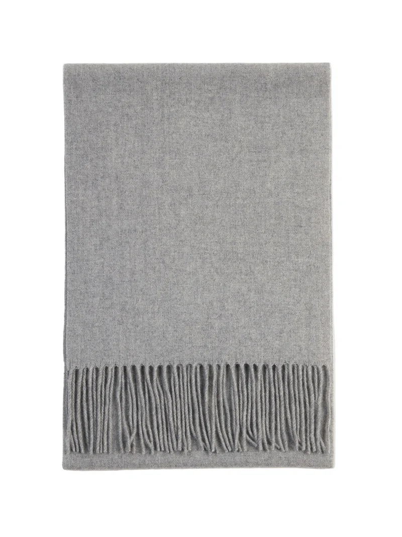 Cashmere Fringed Scarf