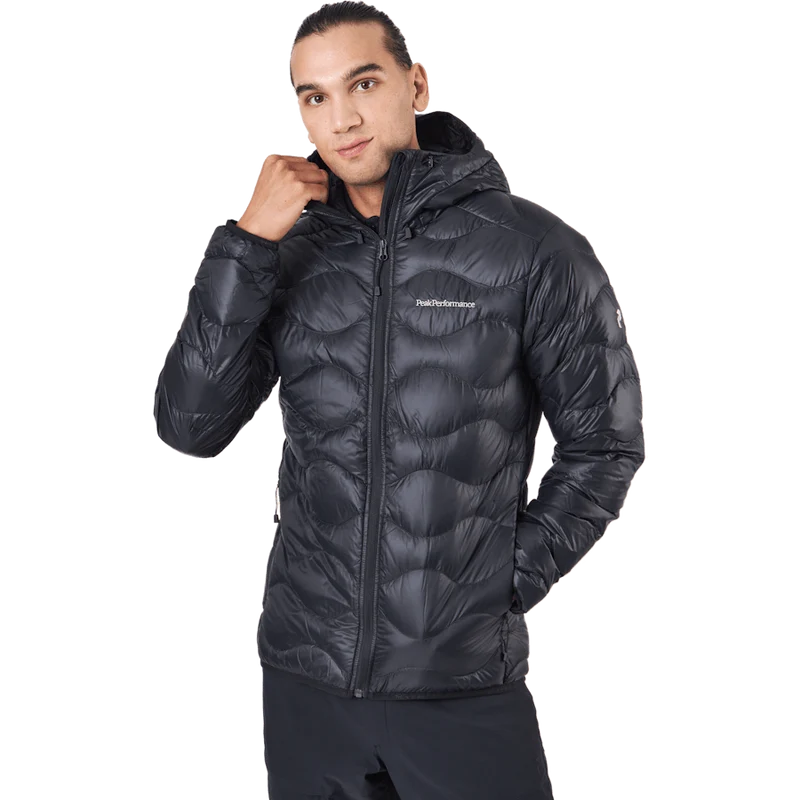 M Helium Down Hood Jacket Black