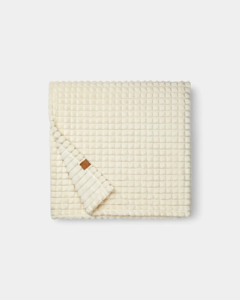 Plaid van gerecycled polyester, te personaliseren