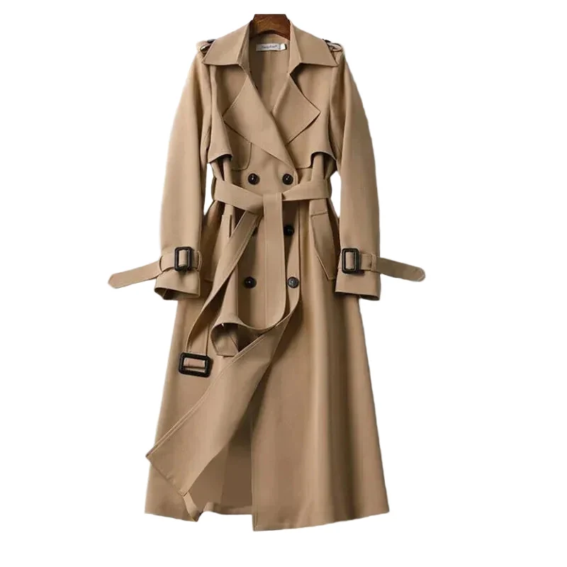 Dames Trenchcoat Lente Stijlvol Ontwerp