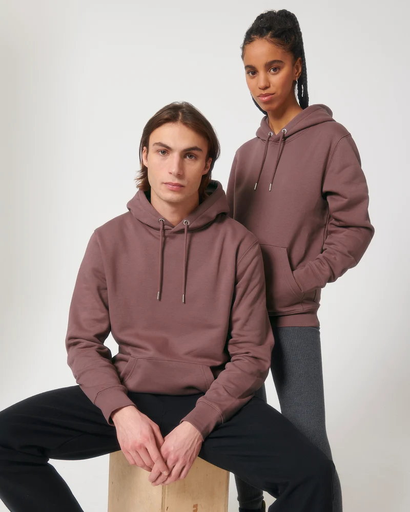 Iconische personaliseerbare hoodie in biologisch katoen