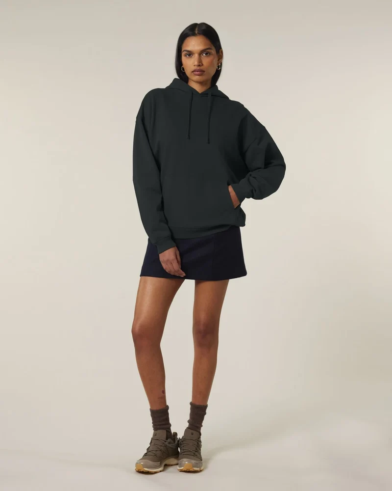 Hoodie oversized bio-katoen om te personaliseren
