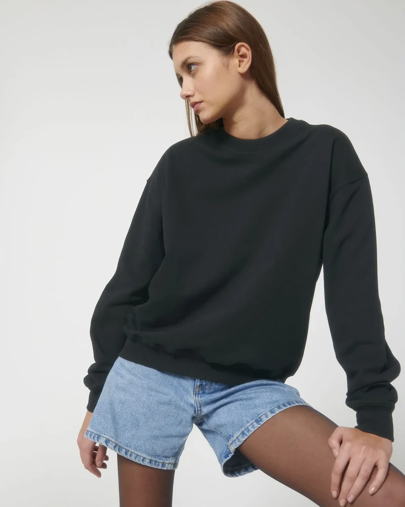 Sweater biologisch katoen om te personaliseren