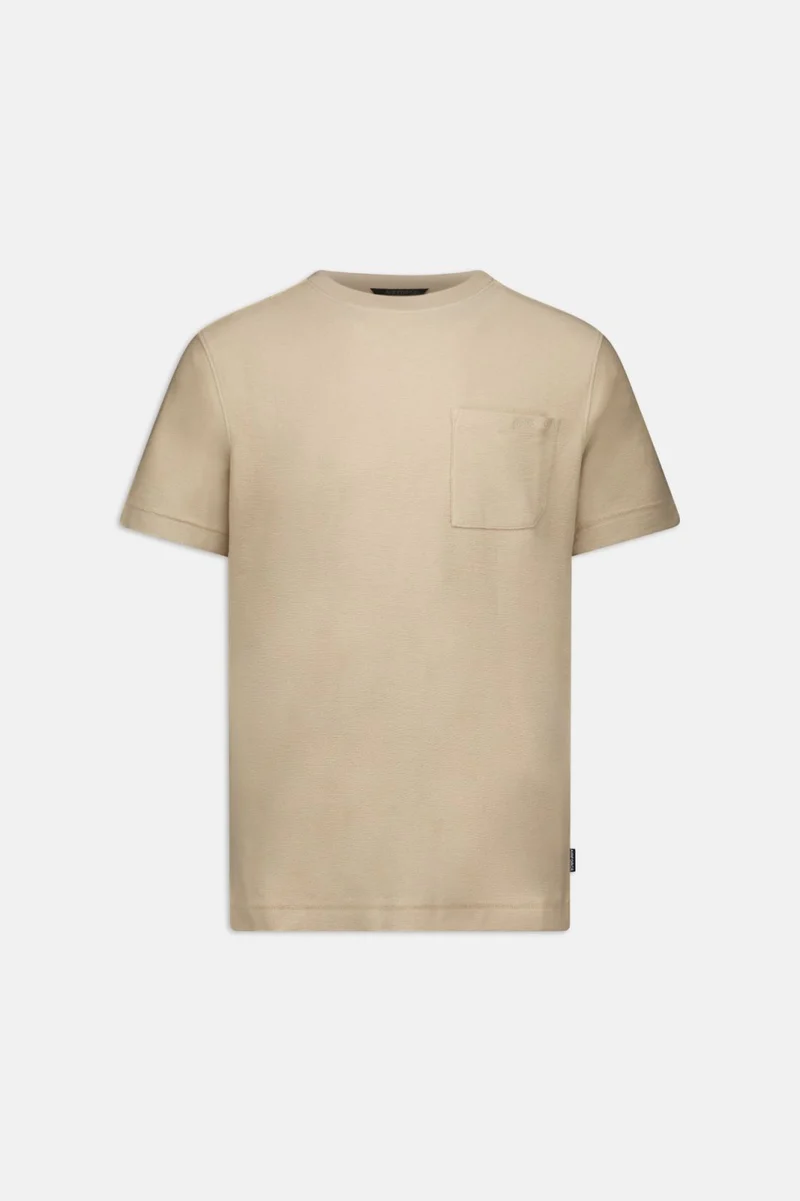 AIRFORCE T-SHIRT WOVEN T-SHIRT BEIGE