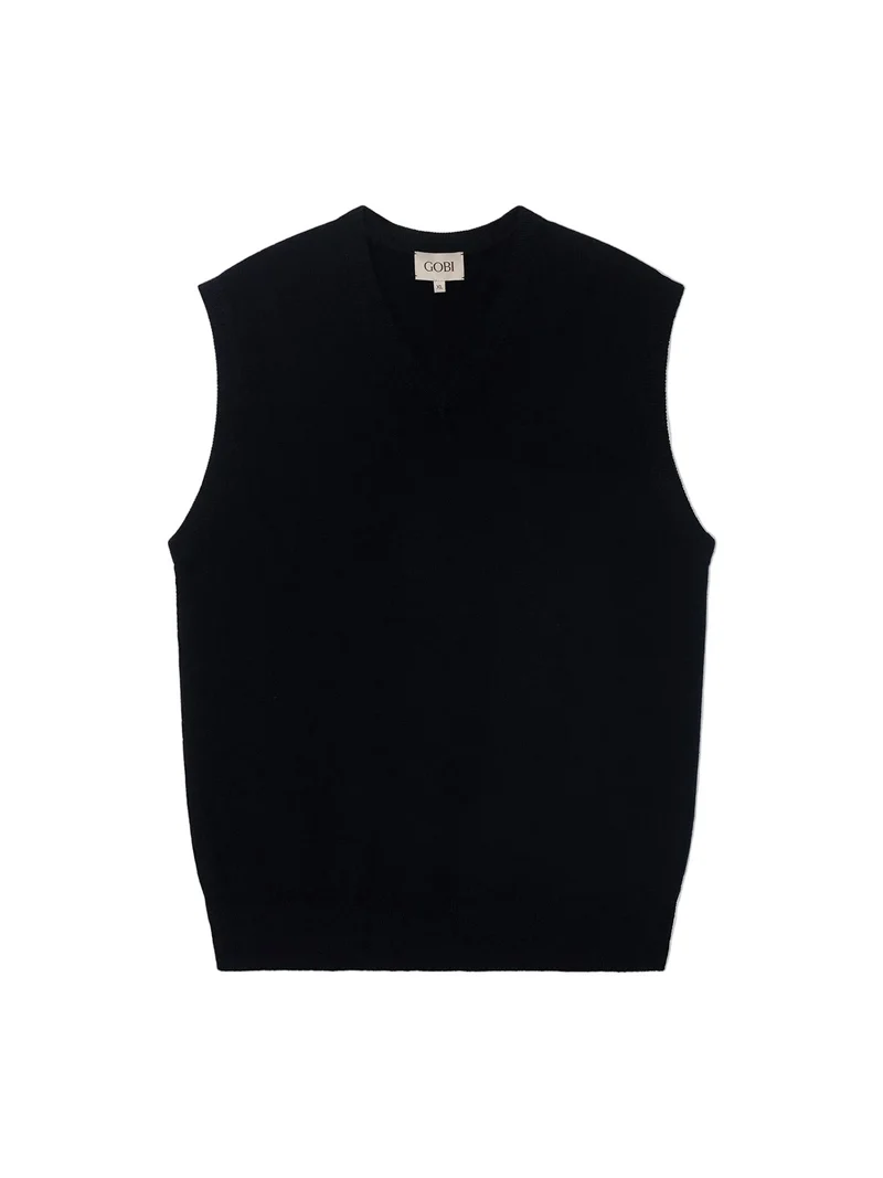Timeless V-Neck Cashmere Vest