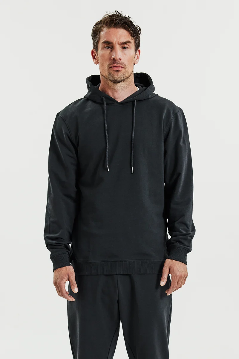 Hoodie Dark Grey Charcoal