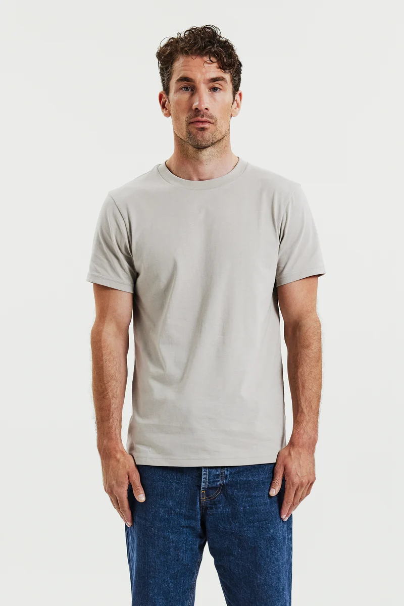 Crew-Neck Regular Greige