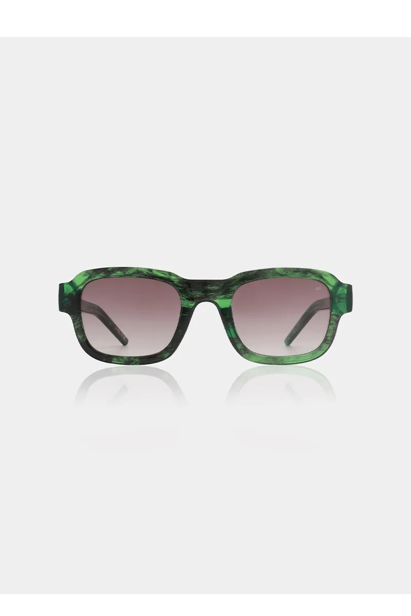 Kjaerbede ZONNEBRIL HALO GROEN