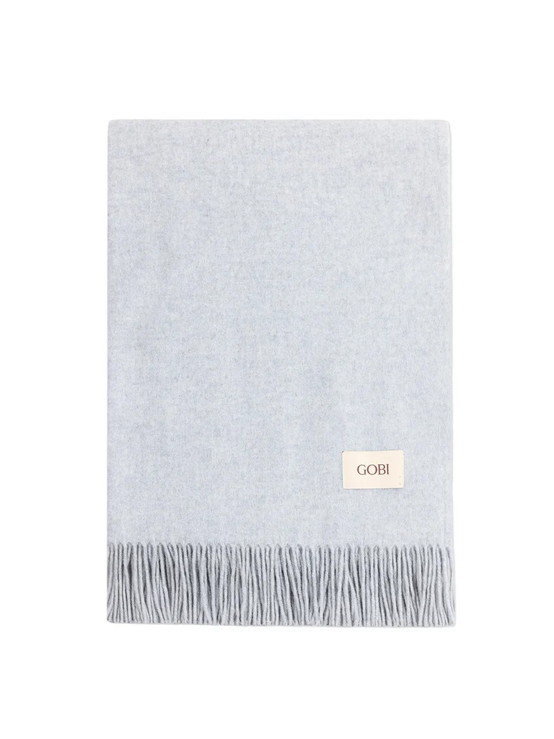 Cashmere Large Blanket with Fringe