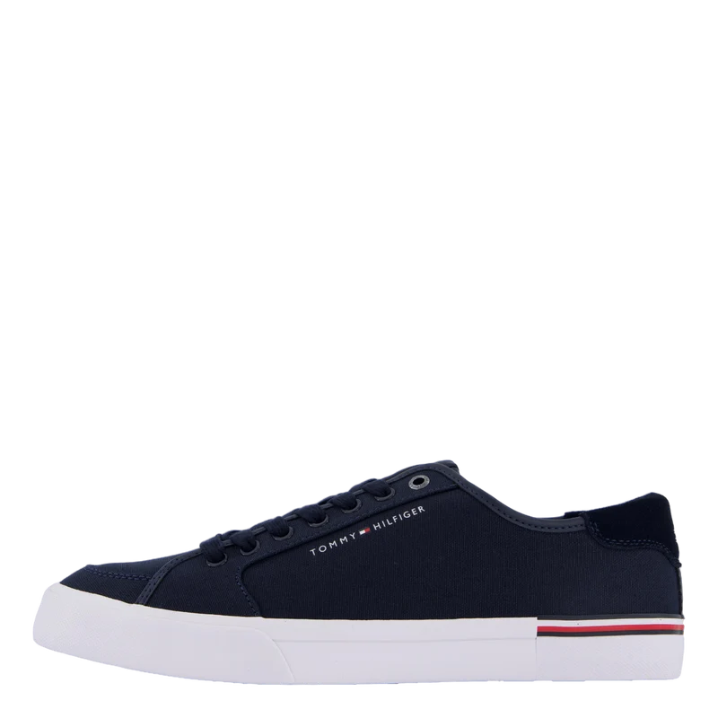 Tommy Hilfiger Texture Logo Patch Trainers