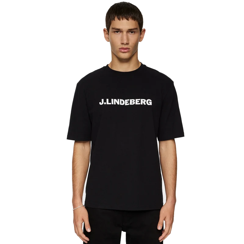 Parcy Logo Tee Black
