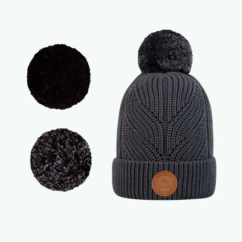 Beanie Derby Dark grey